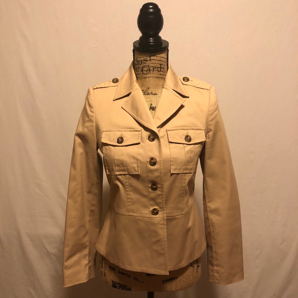 Taupe Apostrophe Blazer Size 4P